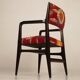 110 Chair by Gio Ponti and Fornasetti for Cassina, 1953