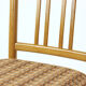 Chaises de salle à manger du milieu du siècle en chêne et tissu, tonne tchécoslovaquie, ensemble de 4
