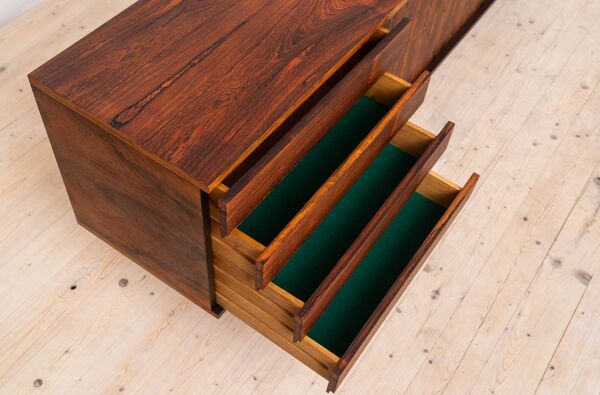 Buffet Henry Walter Klein pour Bramin Møbler, Danemark, années 1950.