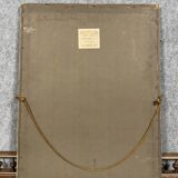 G.Boizot: Tableau école française "La nuit hivernale" daté 1928