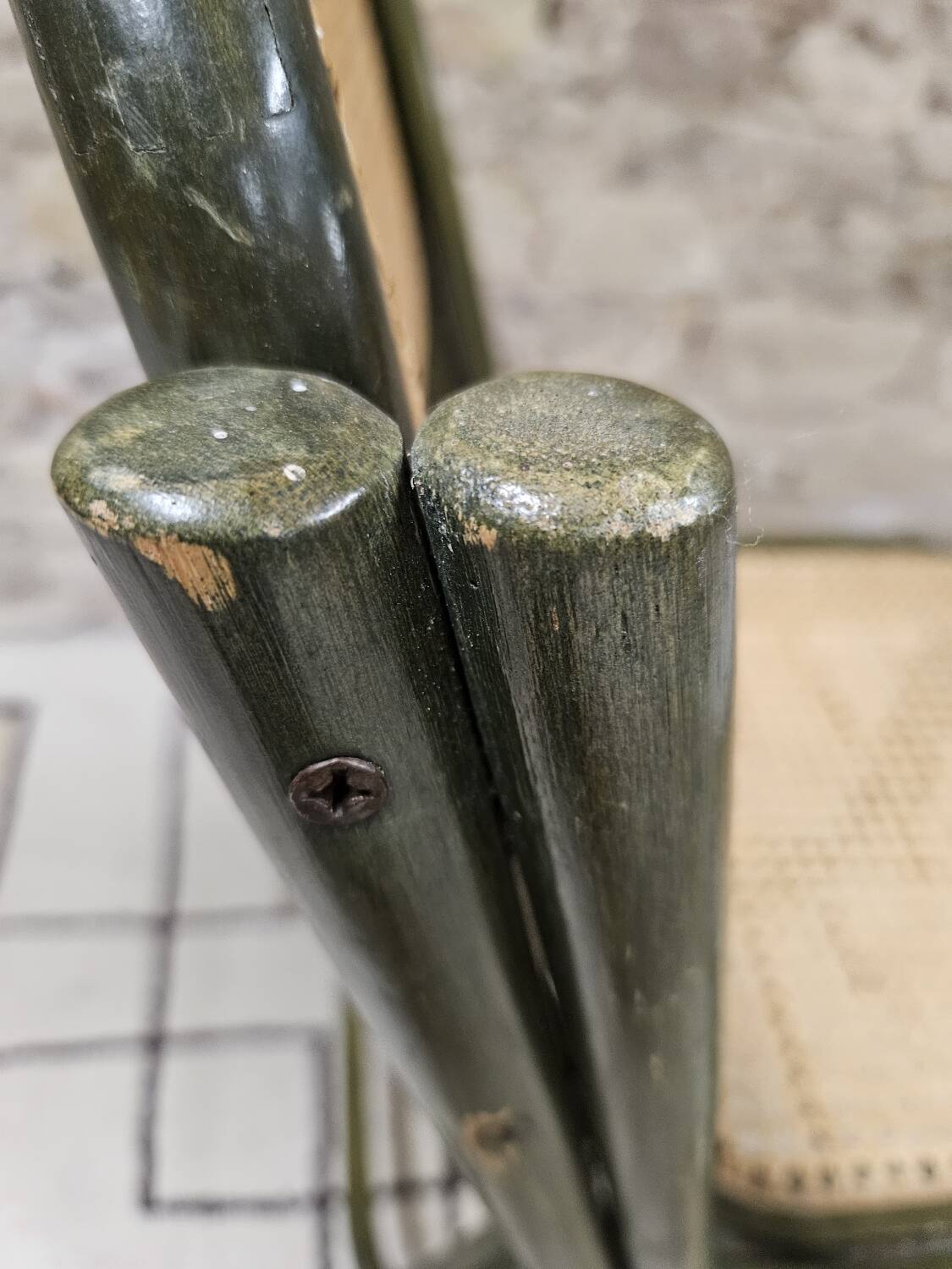 Chaise bambou canage style Breuer 1980"