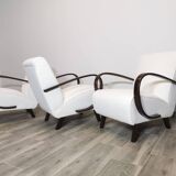 Armchairs by Jindrich Halabala, 1940s, Set of 3
