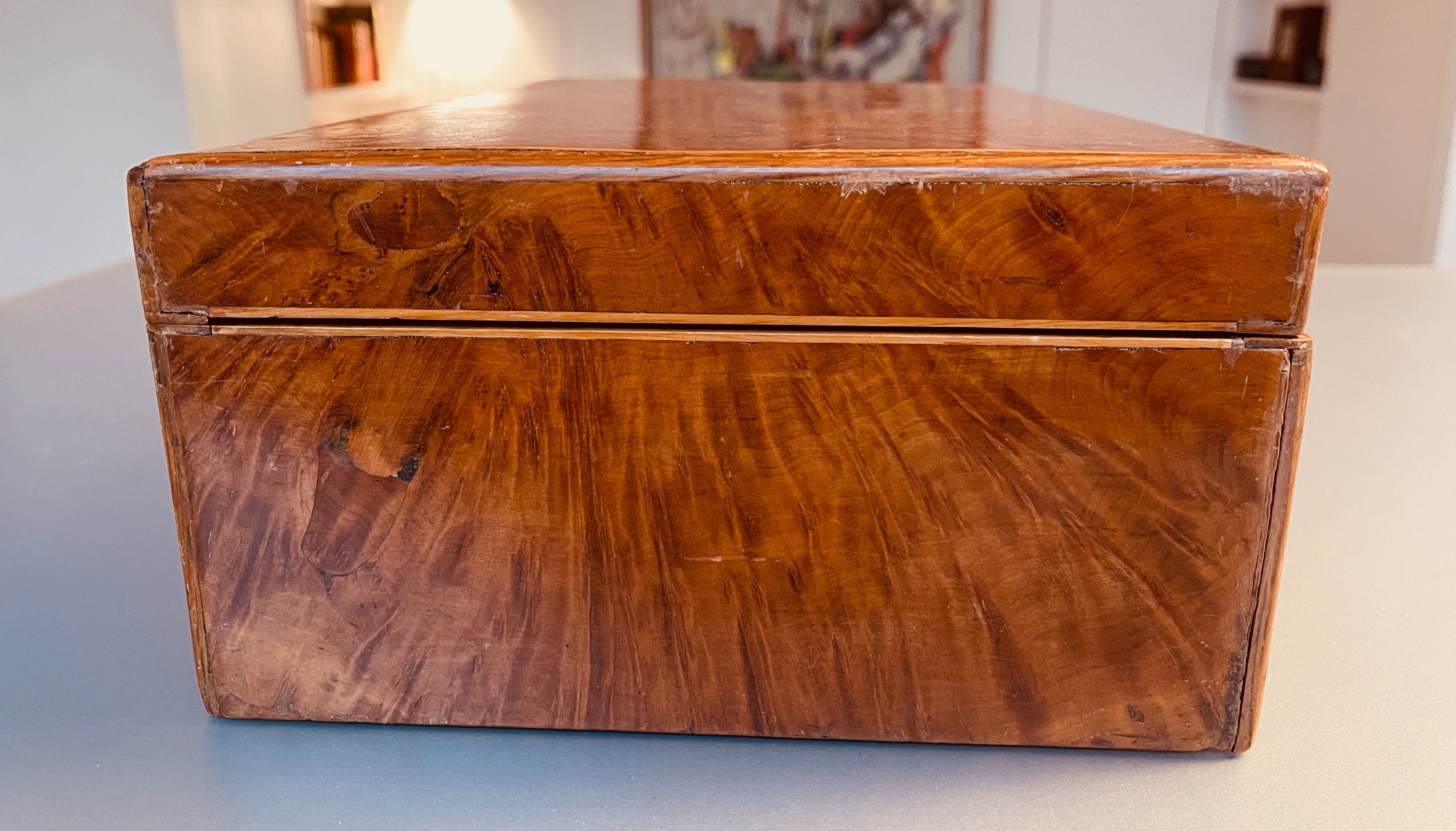Antique sewing box