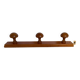 Porte manteau patères en forme de champignons en bois