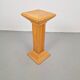 Vintage Rattan Pedestal from Vivai del Sud, 1980s