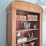 Art Nouveau bookcase hosiery cupboard
