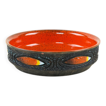 Ceramic bowl, Swedish design, 1970s, made in Sweden