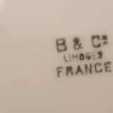 Limoges porcelain dessert plate
