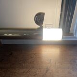 Brass and marble table lamp