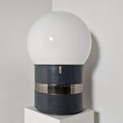 Mezzo Oracolo blue/grey lamp by Gae Aulenti for Artemide, 1960s