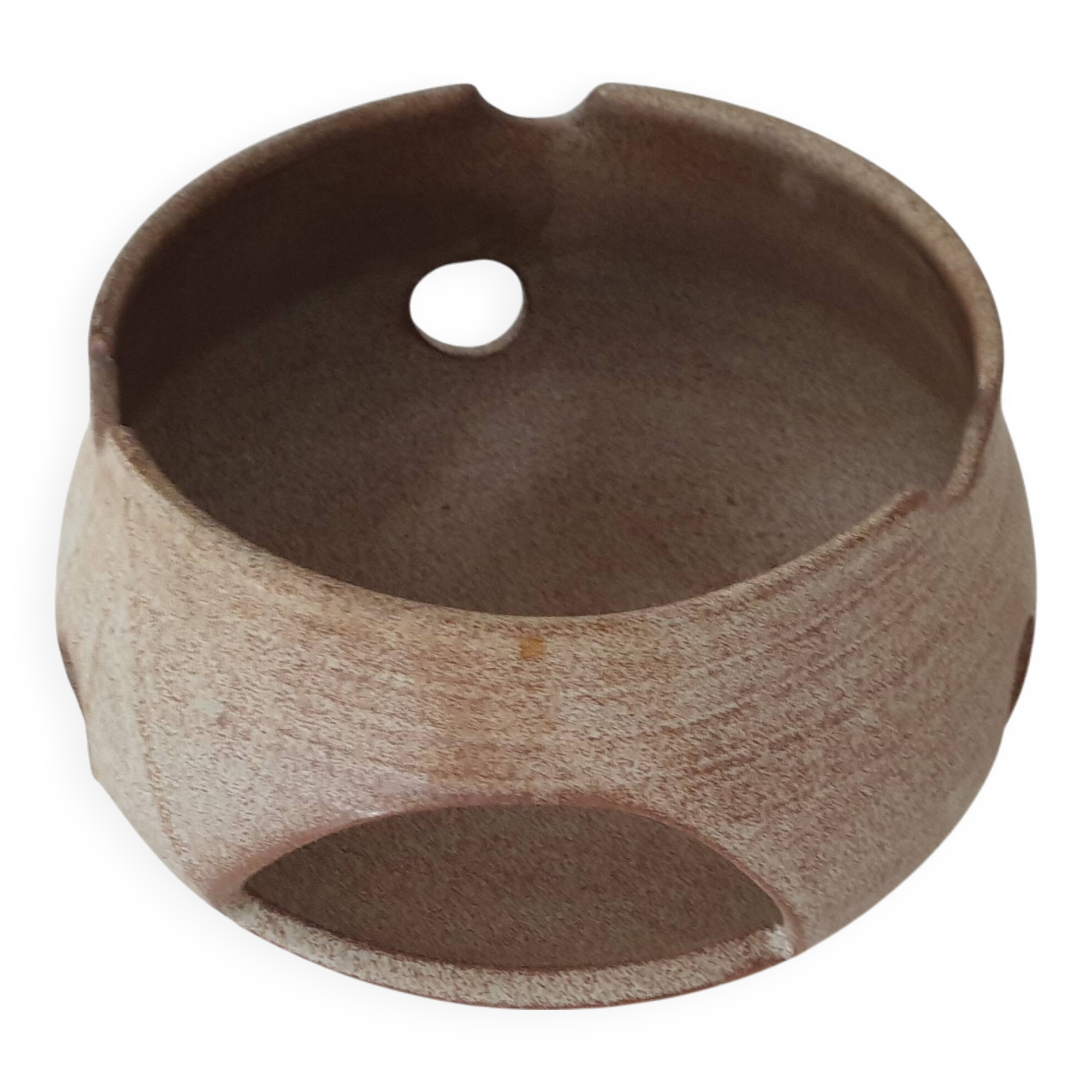 Ceramic tealight candle holder signed vallauris