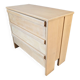 Solid beech chest of drawers