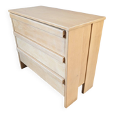 Solid beech chest of drawers