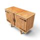 Bamboo and rattan buffet Audoux Minet