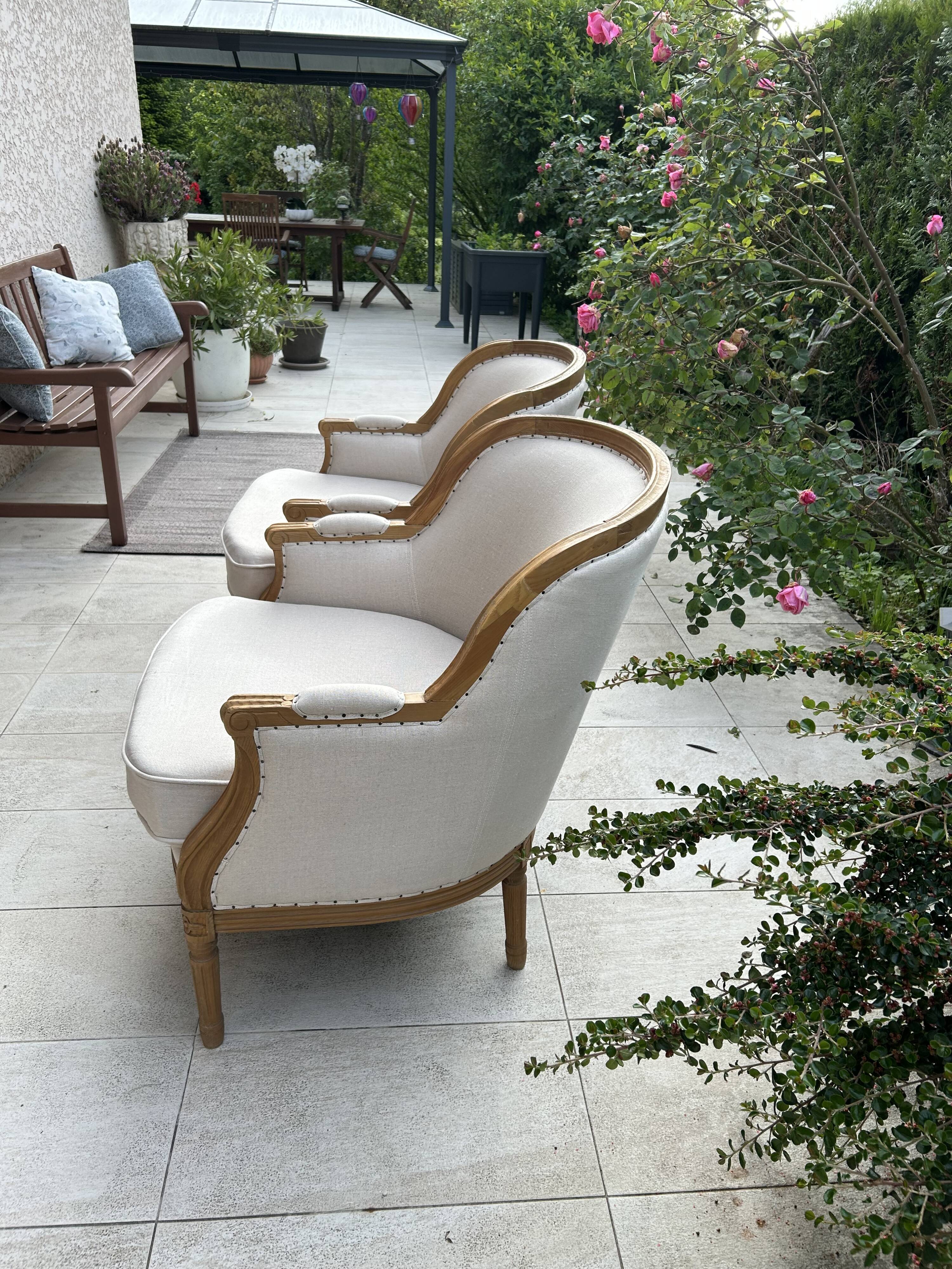 Armchairs a pair