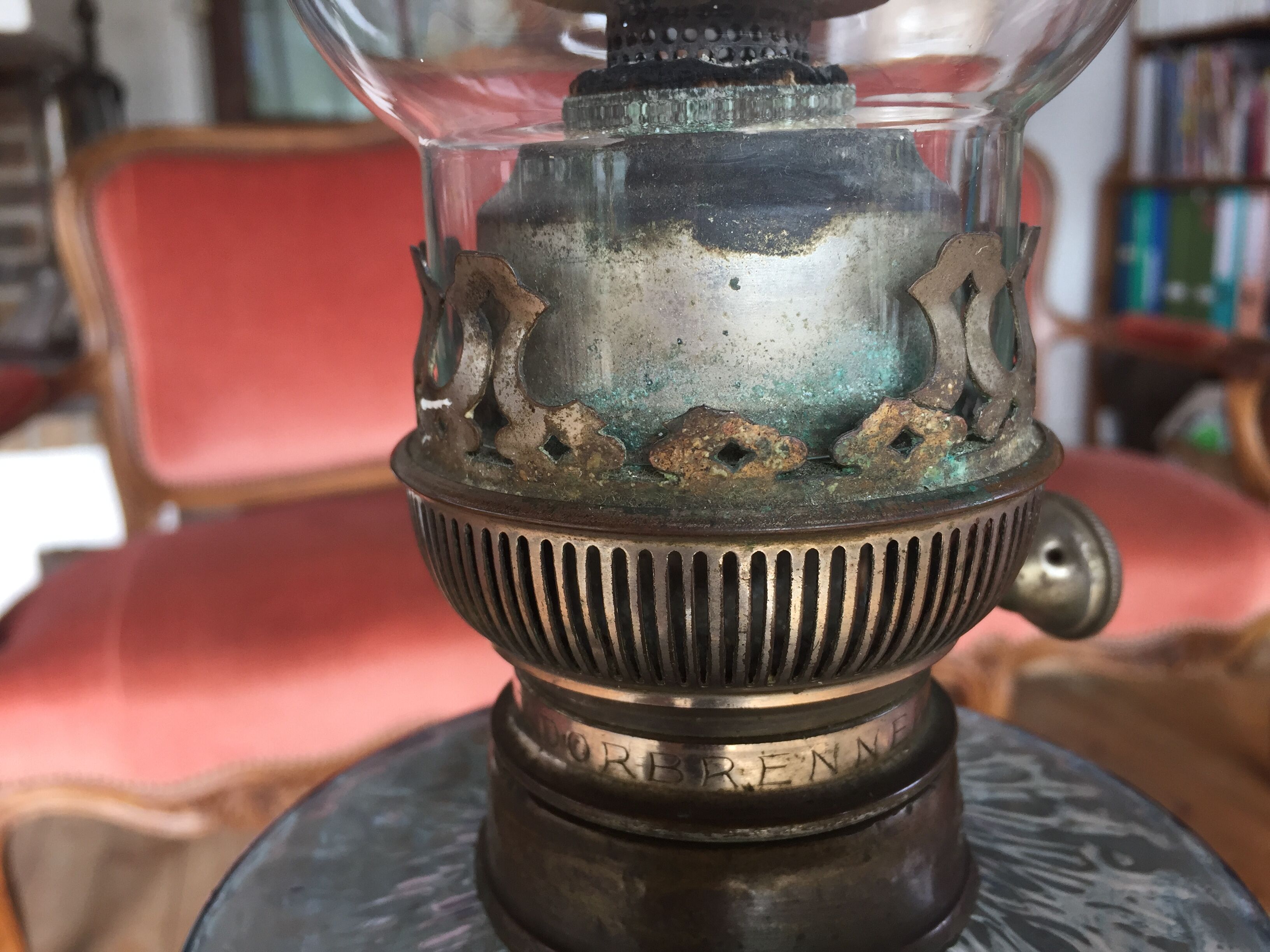 Oil lamp brand Matador Brenner 20''' origin Germany, 1930s