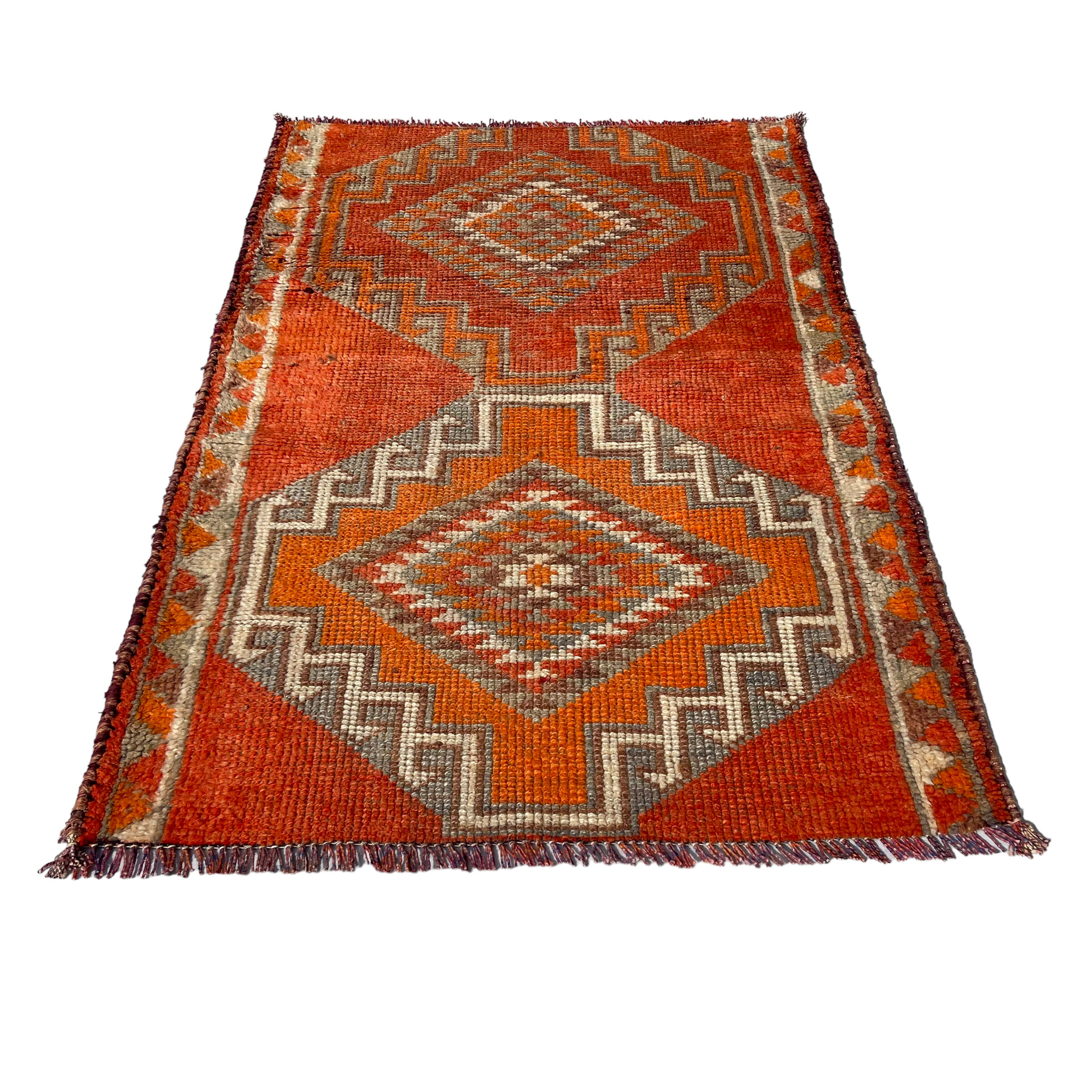 Vintage kurdish herki rug