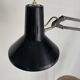Vintage 1960s architect lamp Luxo L1 black mid-century design - 80 cm