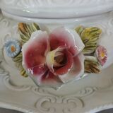 Antique porcelain soup tureen from Naples