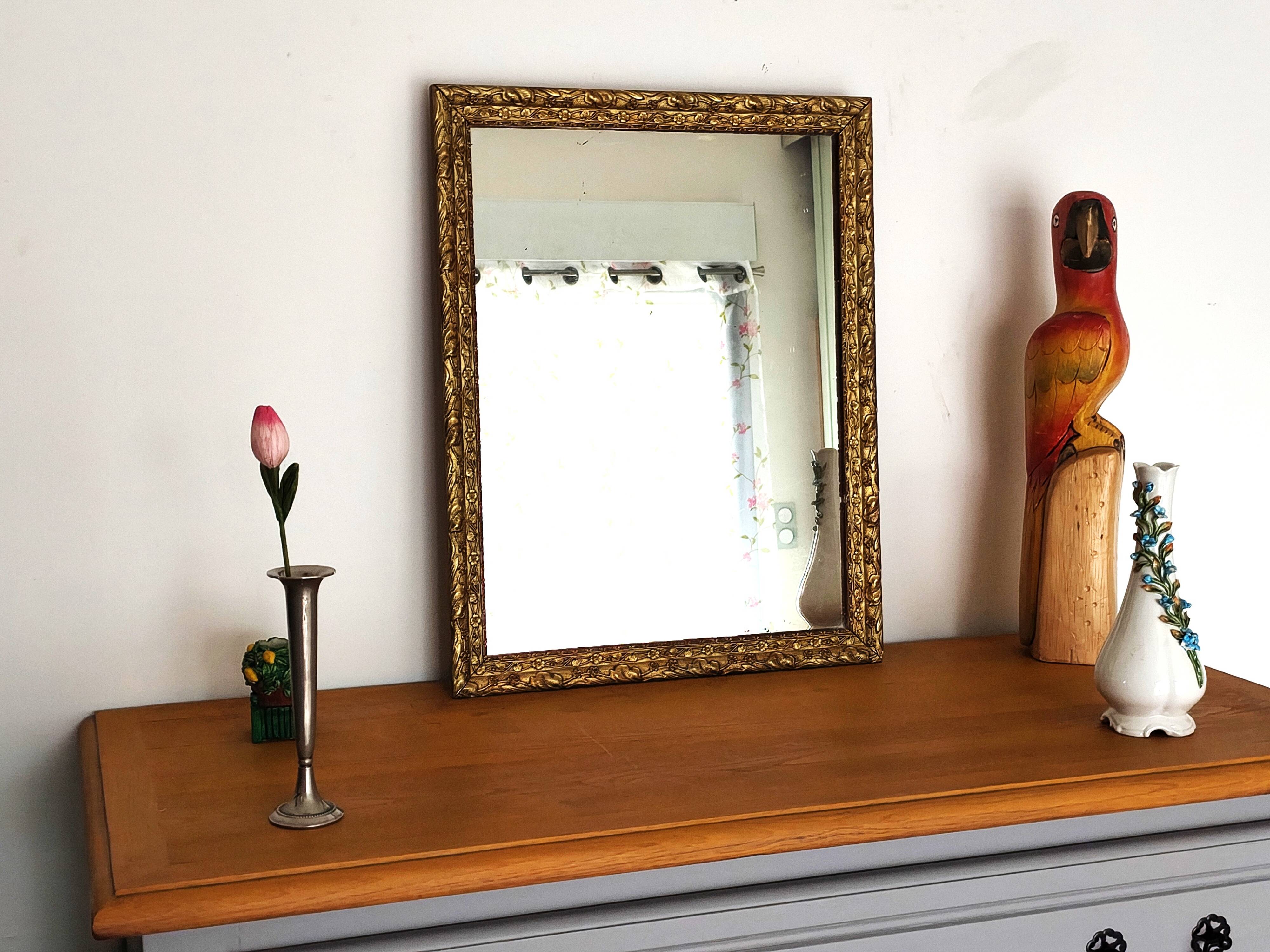 Miroir rectangulaire Art déco