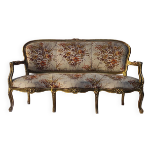 Canapé 3 places en bois