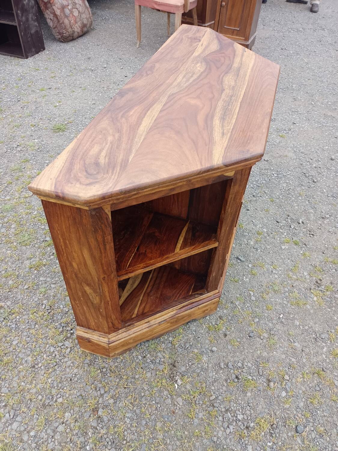 Exotic wood chest of drawers