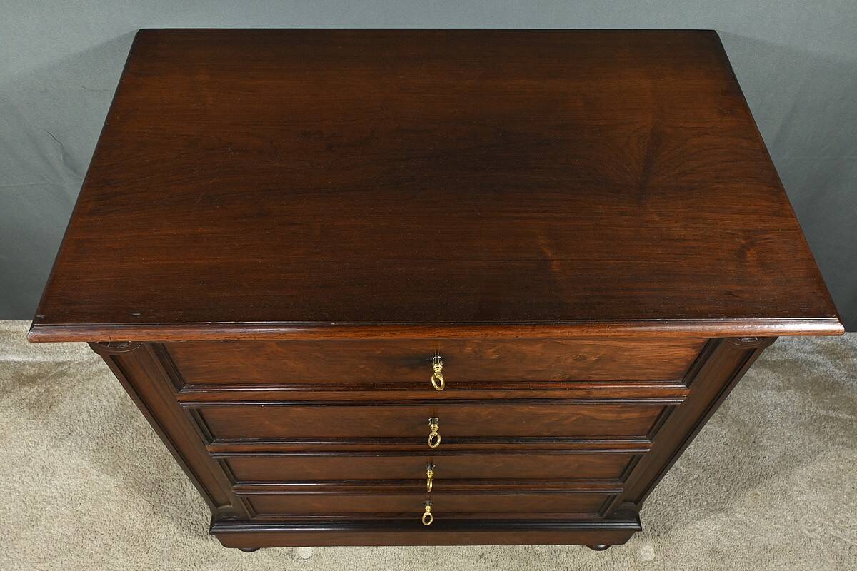 Rosewood veneer chest of drawers, Art Nouveau – 1920