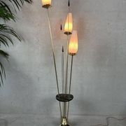 Lampadaire en laiton vintage – Lunel