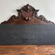 Large ancient carved wooden pediment, early 20th century