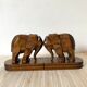 Serre livres éléphant en bois