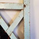 Old mirror claustras in Burmese teak