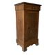 Vintage bedside table with marble top