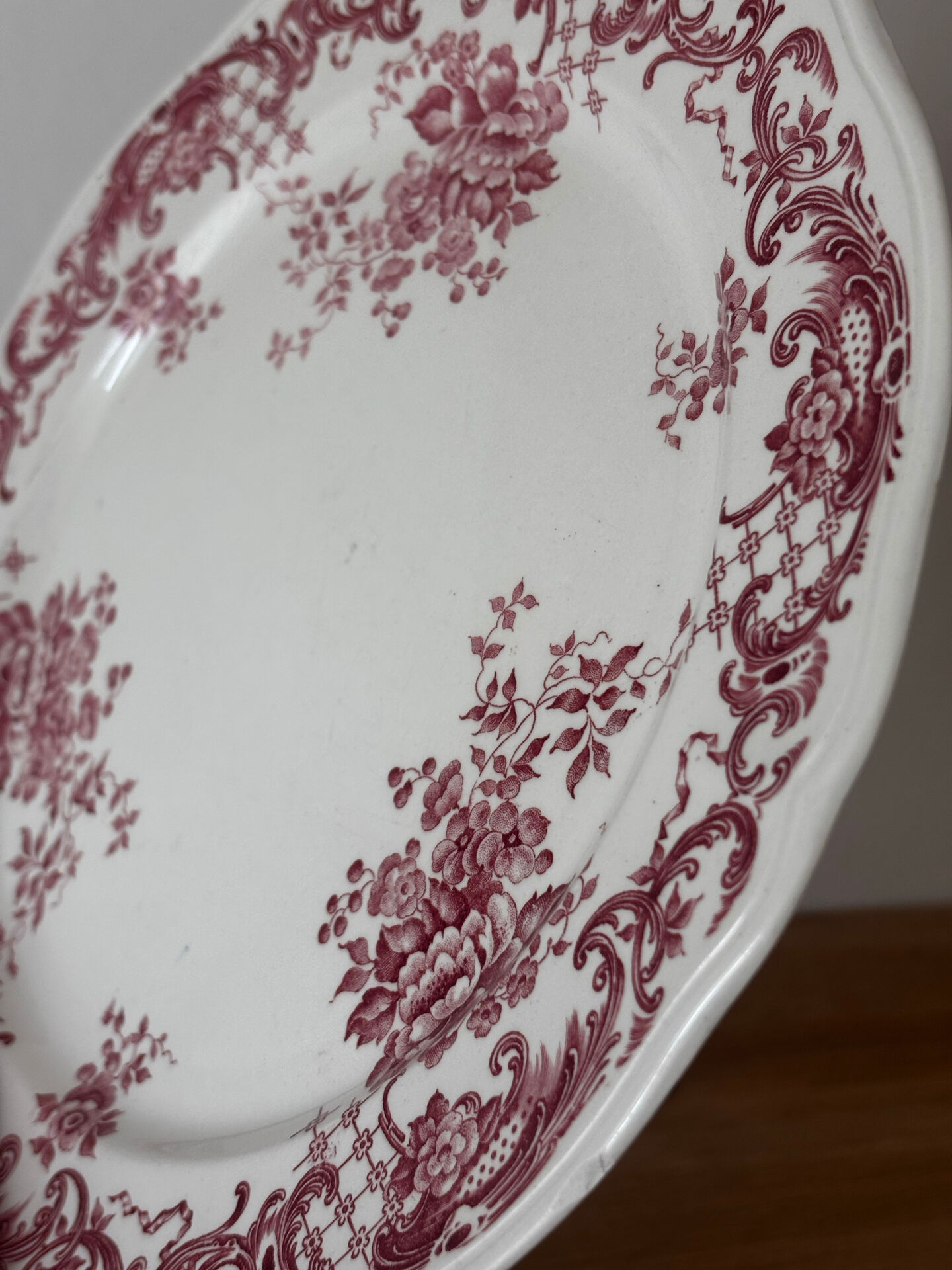 Ensemble de 3 assiettes plates et une à dessert villeroy et boch