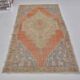Oushak Handknotted Vintage Carpet sku 2414