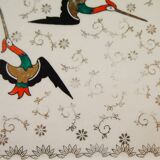 Longwy ceramic “Cyprus” trivet