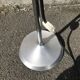 Vintage stainless steel lamp 1970