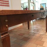 Solid teak table