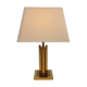 24kt Gold-plated table lamp, 1970s