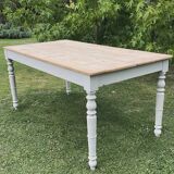 Solid fir farmhouse table