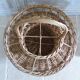 Vintage bottle-carrier basket