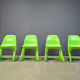 Set of 4 Casalino dining chairs by Alexander Begge for Casala, 1970s
