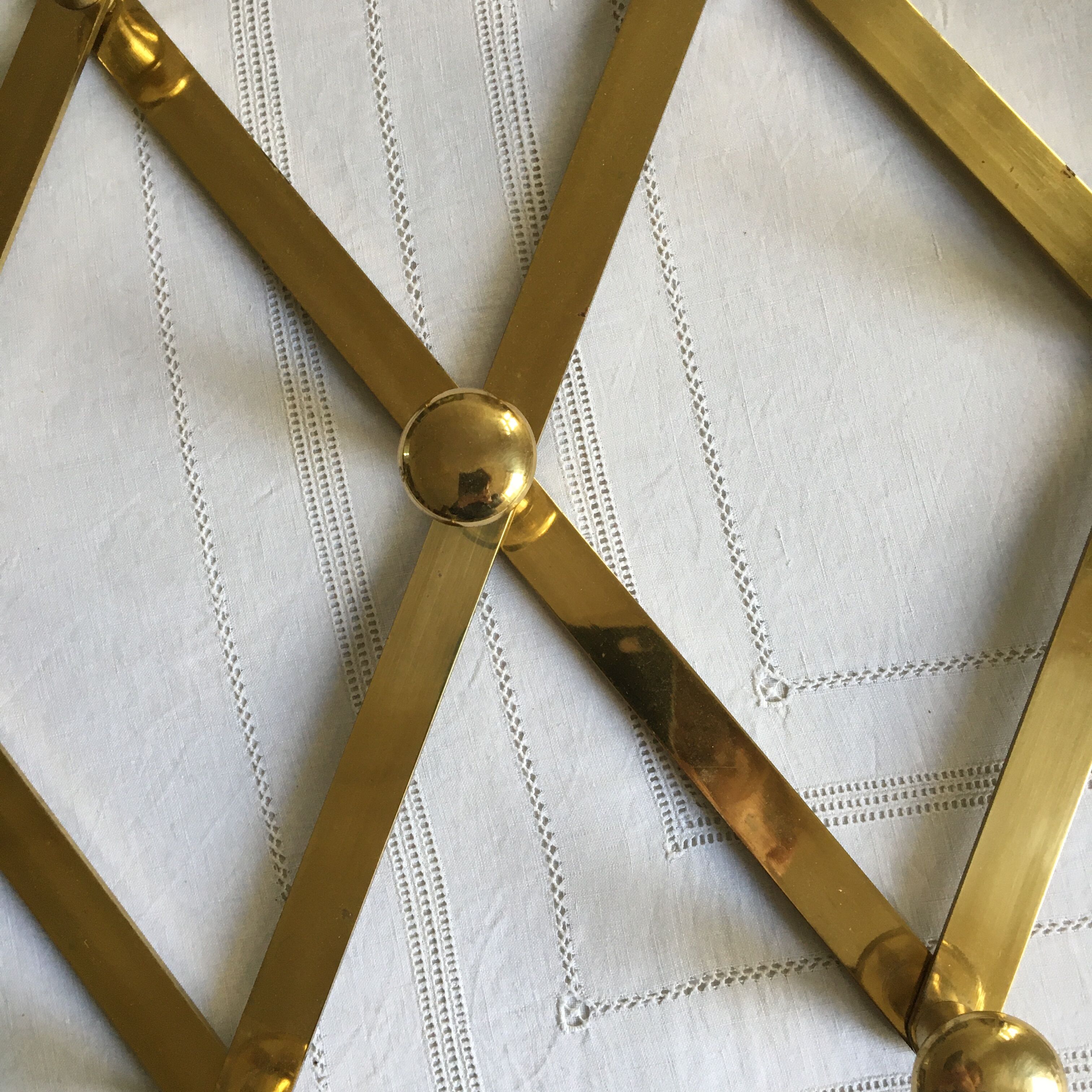 Brass coat holder