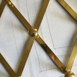 Brass coat holder
