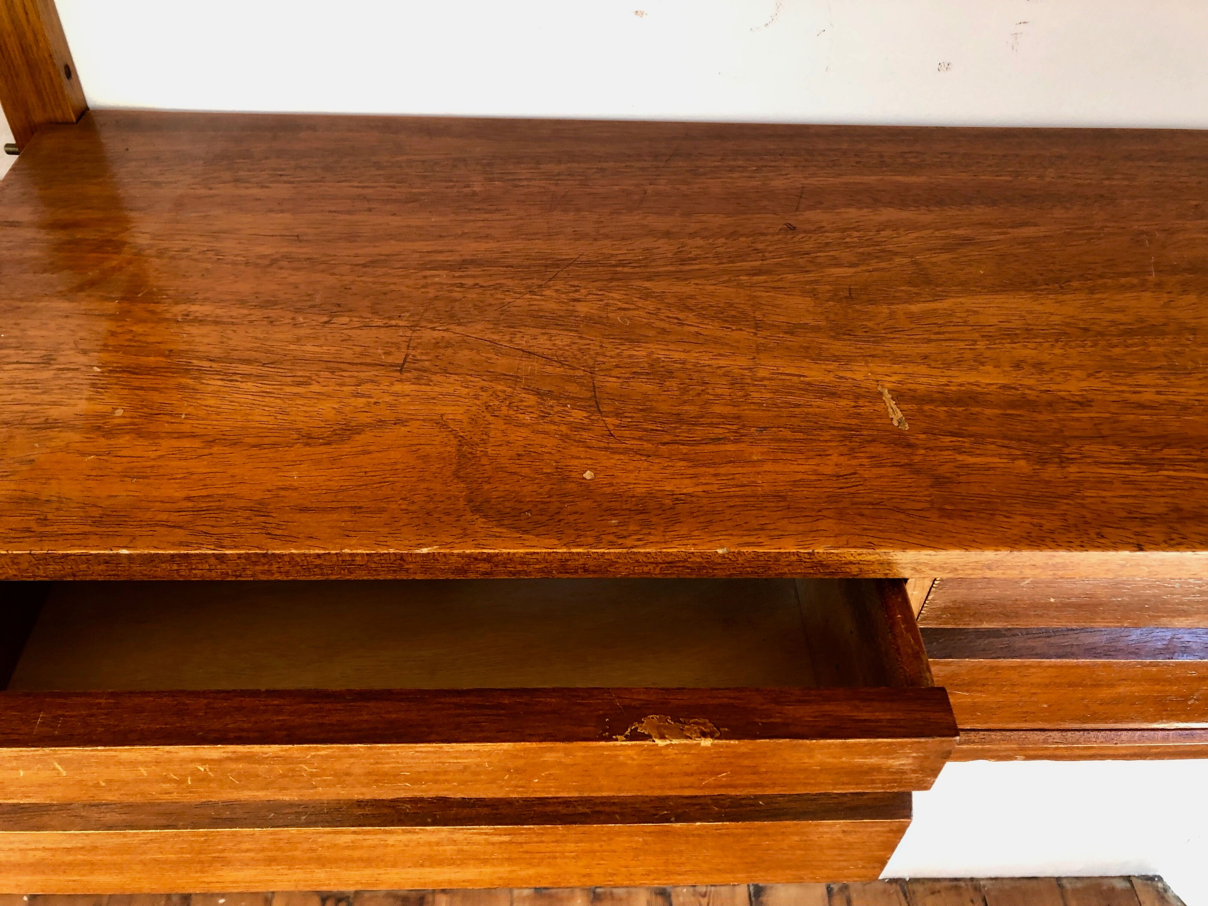 Scandinavian teak wall system "Royal system" Poul Cadovius