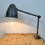 Brown Industrial Workshop Table Lamp, 1960s