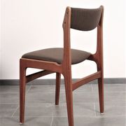 Set de 4 chaises de salle à manger en teck par Erik Buch pour Anderstrup 1950s