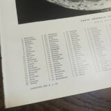 Lithograph of the moon from 1928