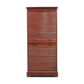 Mahogany curtain binder