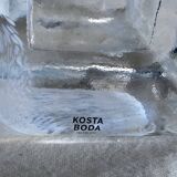 Kosta boda glass candle holder scandinavian design