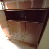 Oak scriban carpenter manufacture